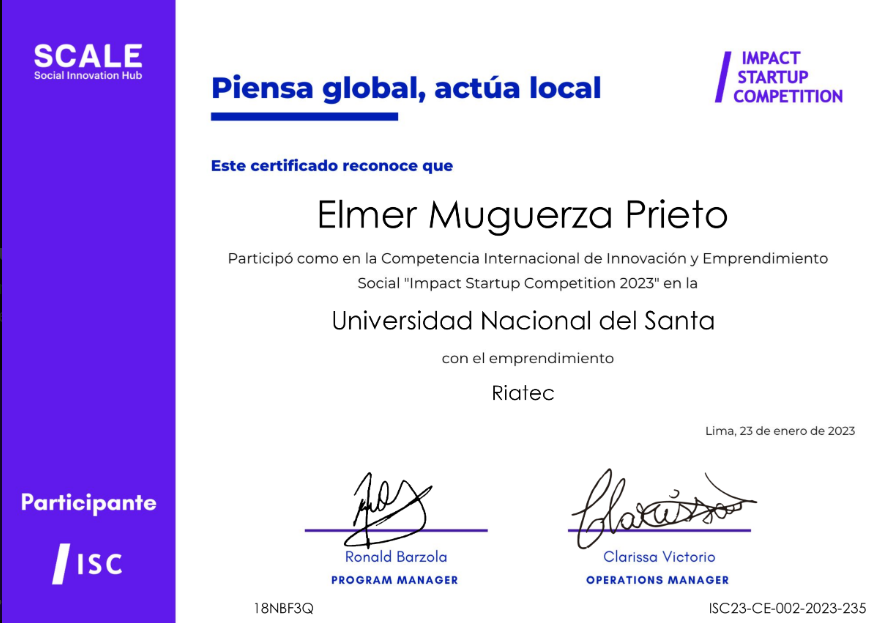 Impact Startup Competition